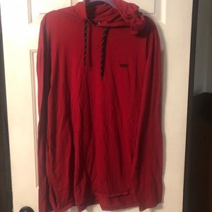 Vans long sleeve tee hoodie